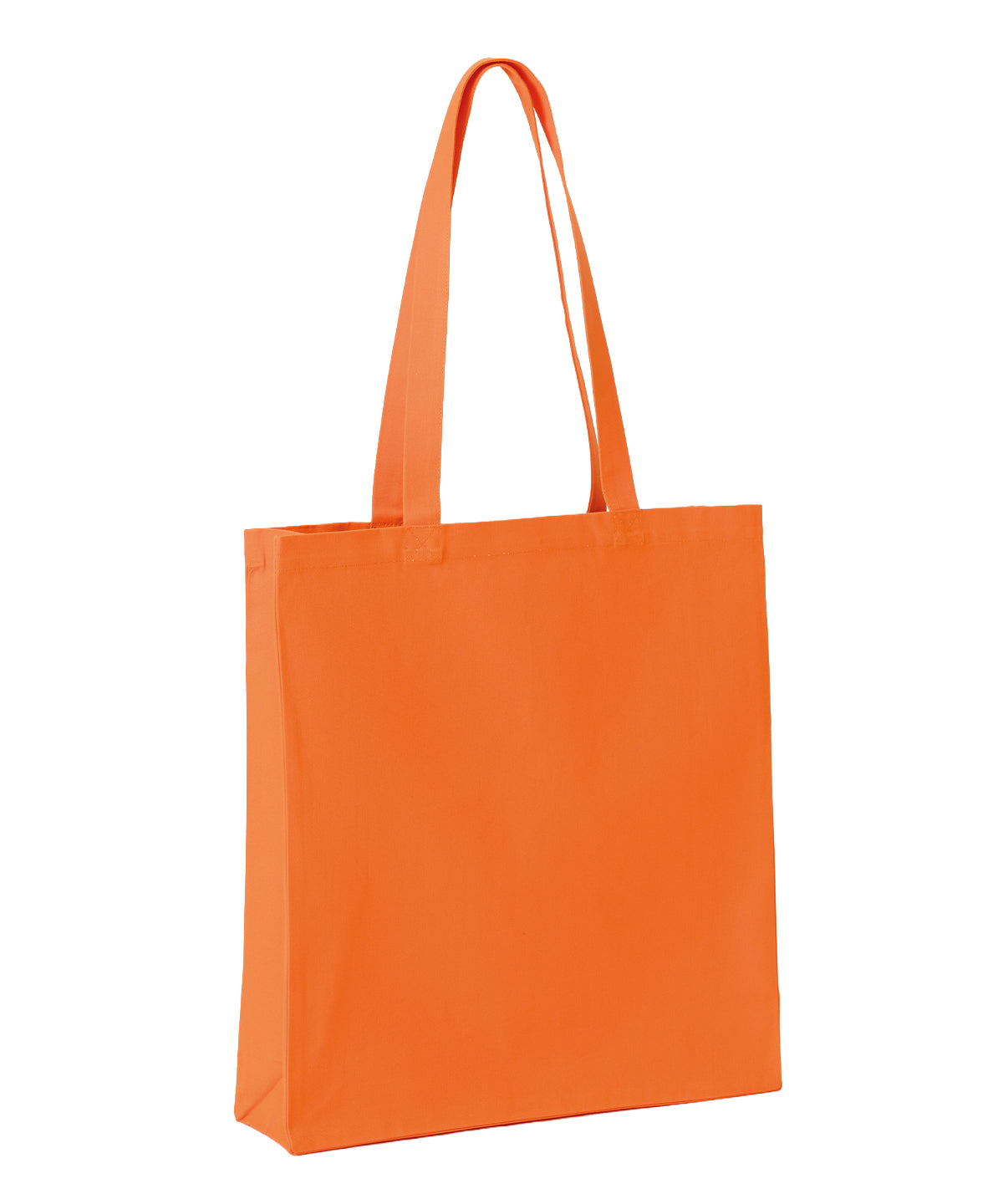 Nutshell Recycled premium canvas spacious shopper Orange