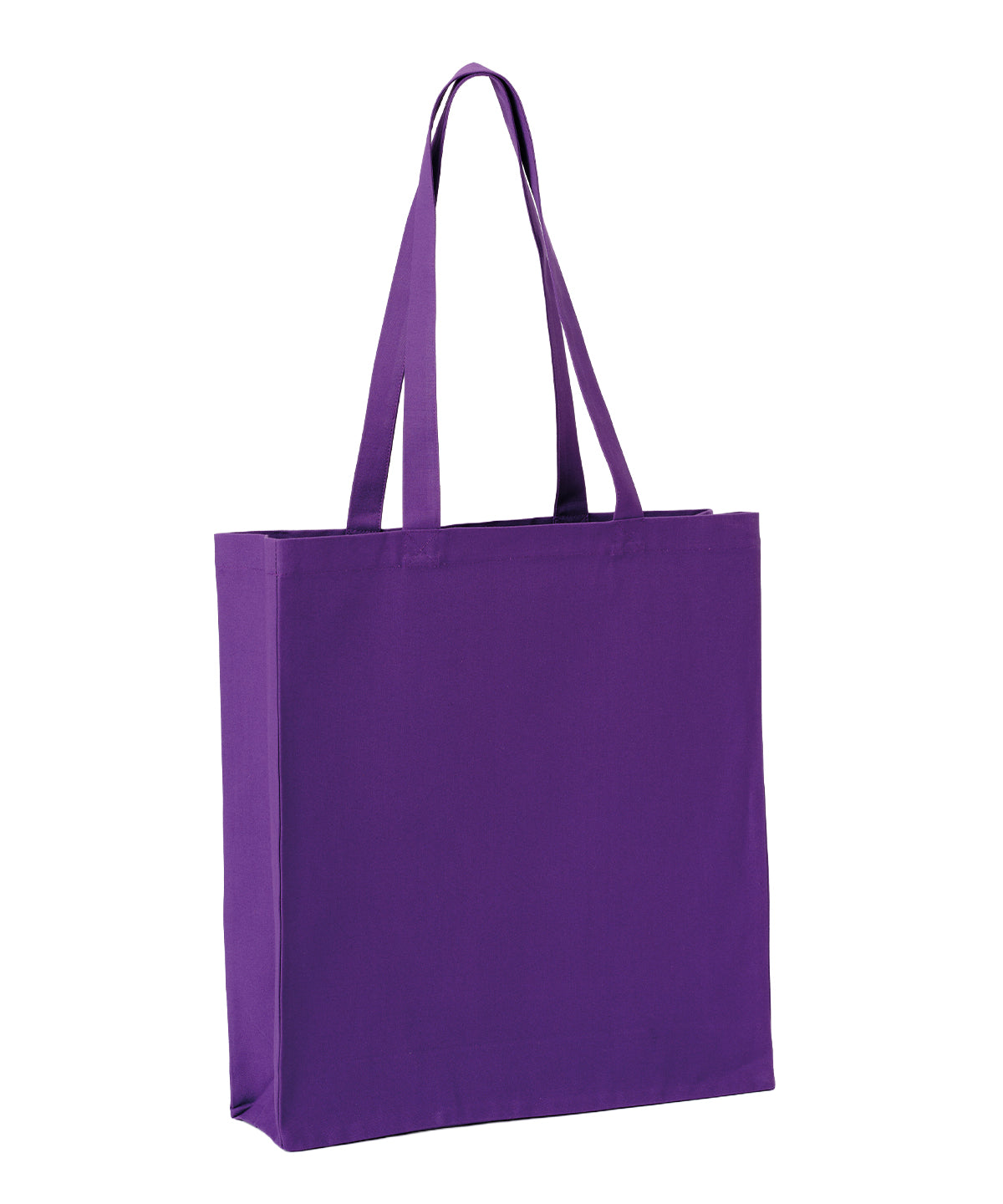 Nutshell Recycled premium canvas spacious shopper Purple