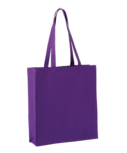 Nutshell Recycled premium canvas spacious shopper Purple