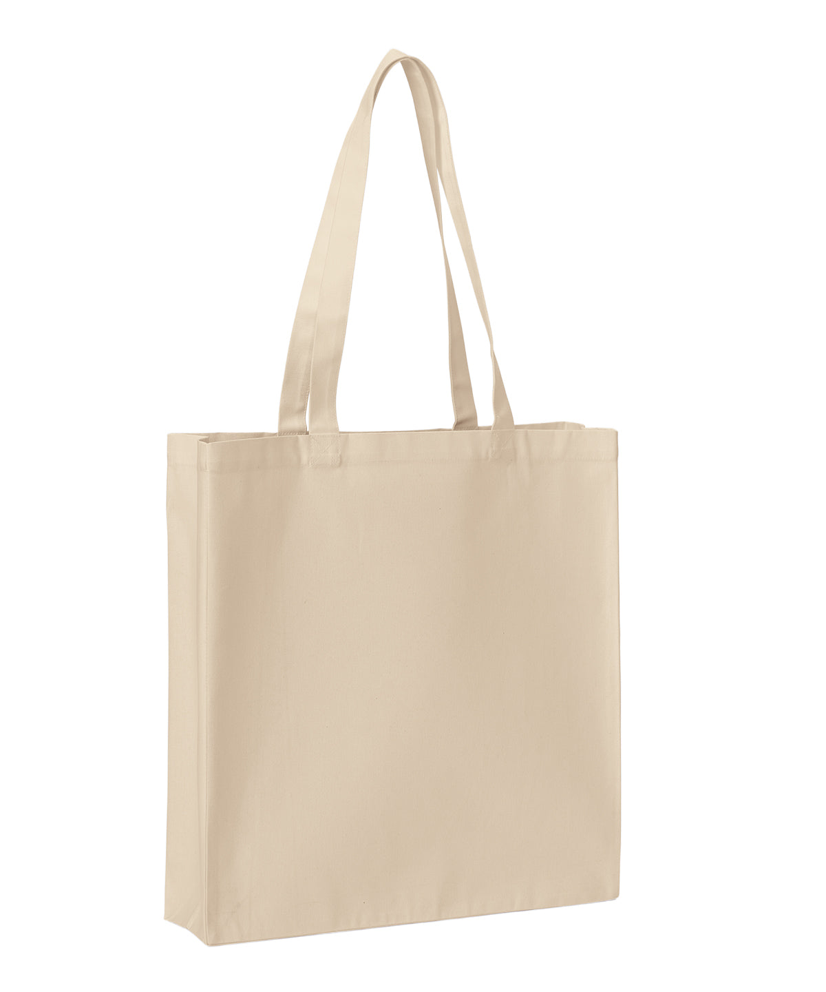 Nutshell Recycled premium canvas spacious shopper Sand