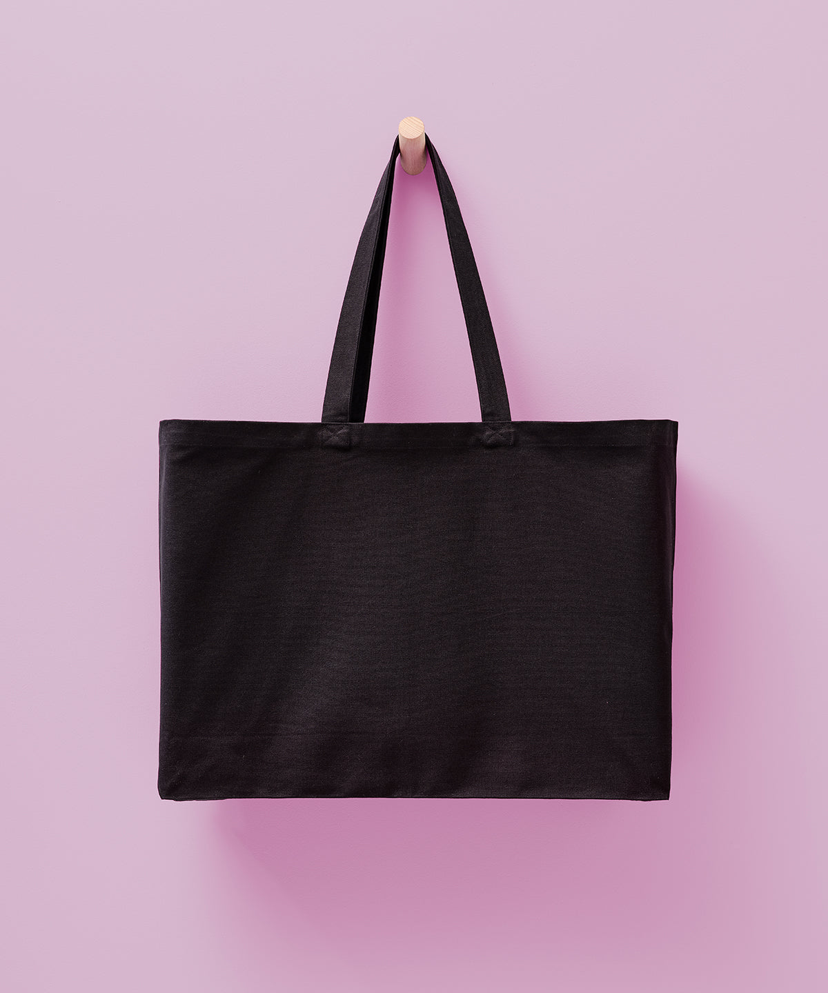 Nutshell Billie recycled luxe maxi tote Black