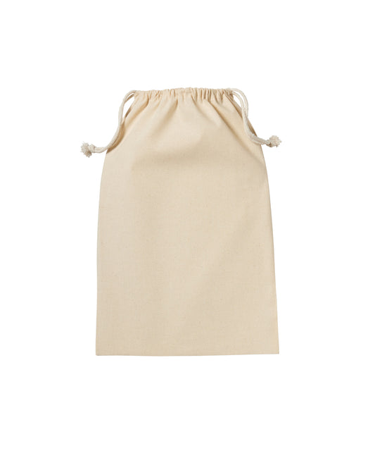 Nutshell Recycled cotton stuff bag Natural