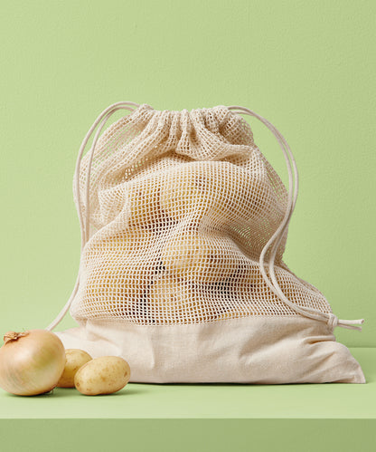 Nutshell Cotton mesh bag Natural