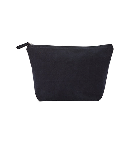 Nutshell Recycled luxe accessory bag Black