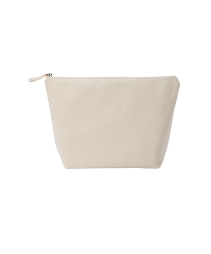 Nutshell Recycled luxe accessory bag Natural