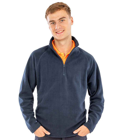 Result Core Zip Neck Micro Fleece - model image