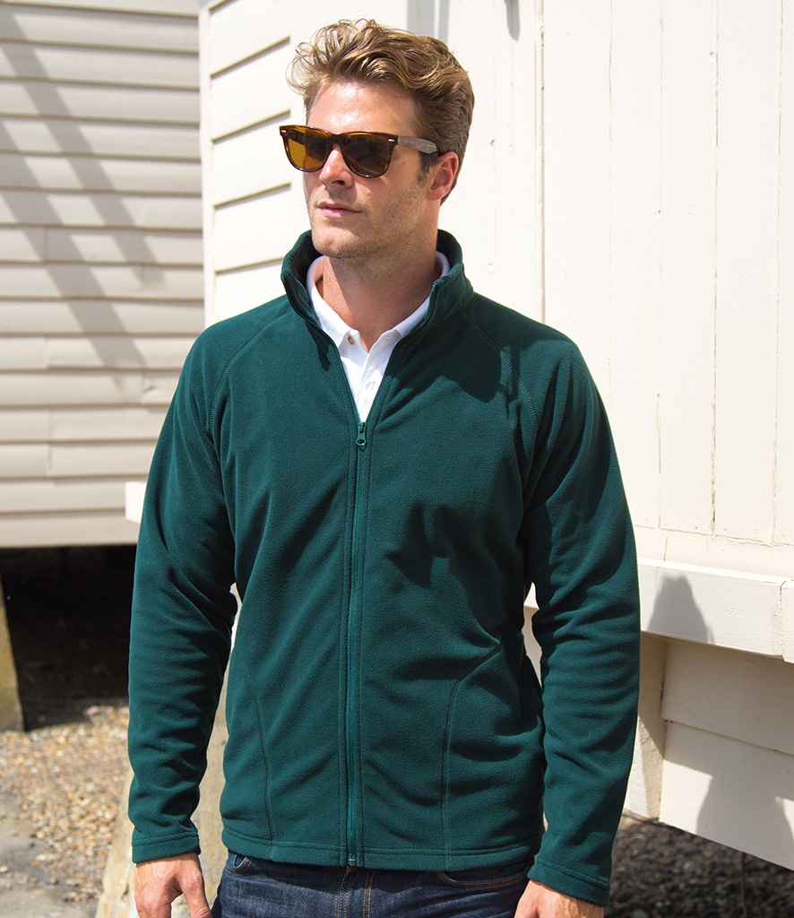 Result Core Micro Fleece Jacket - model image