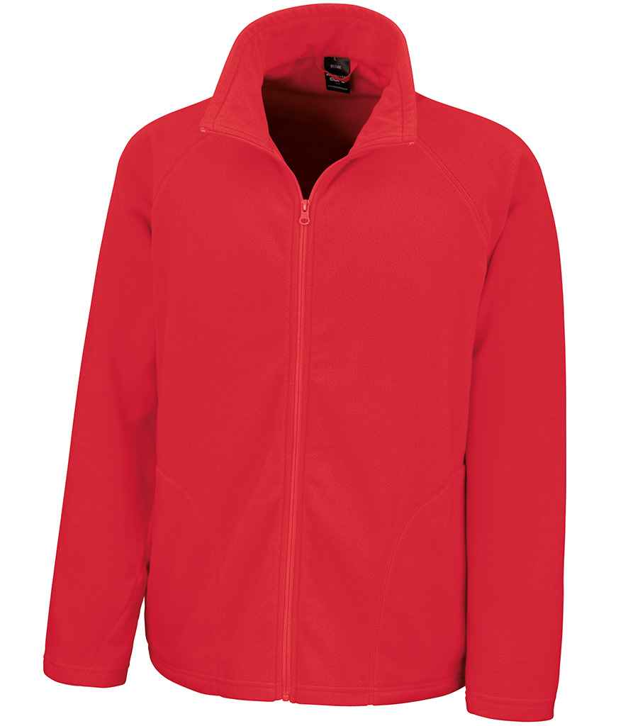 Result Core Micro Fleece Jacket in Red