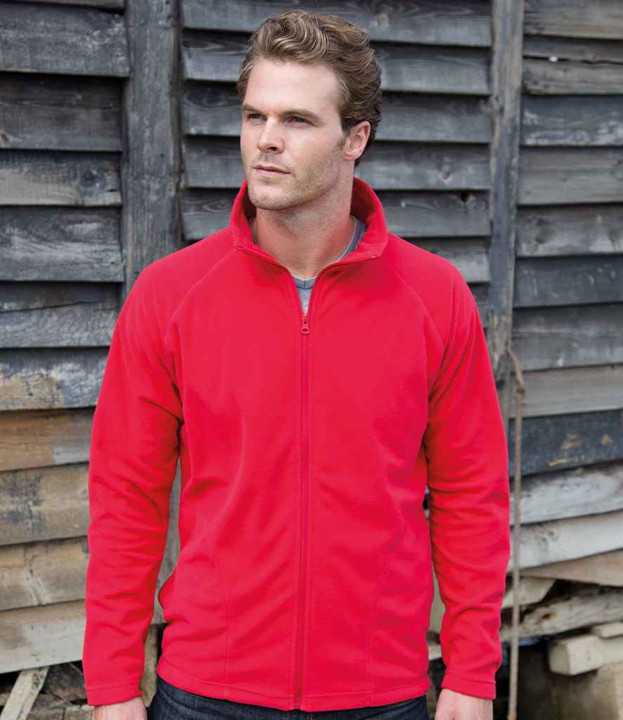 Result Core Micro Fleece Jacket - model image