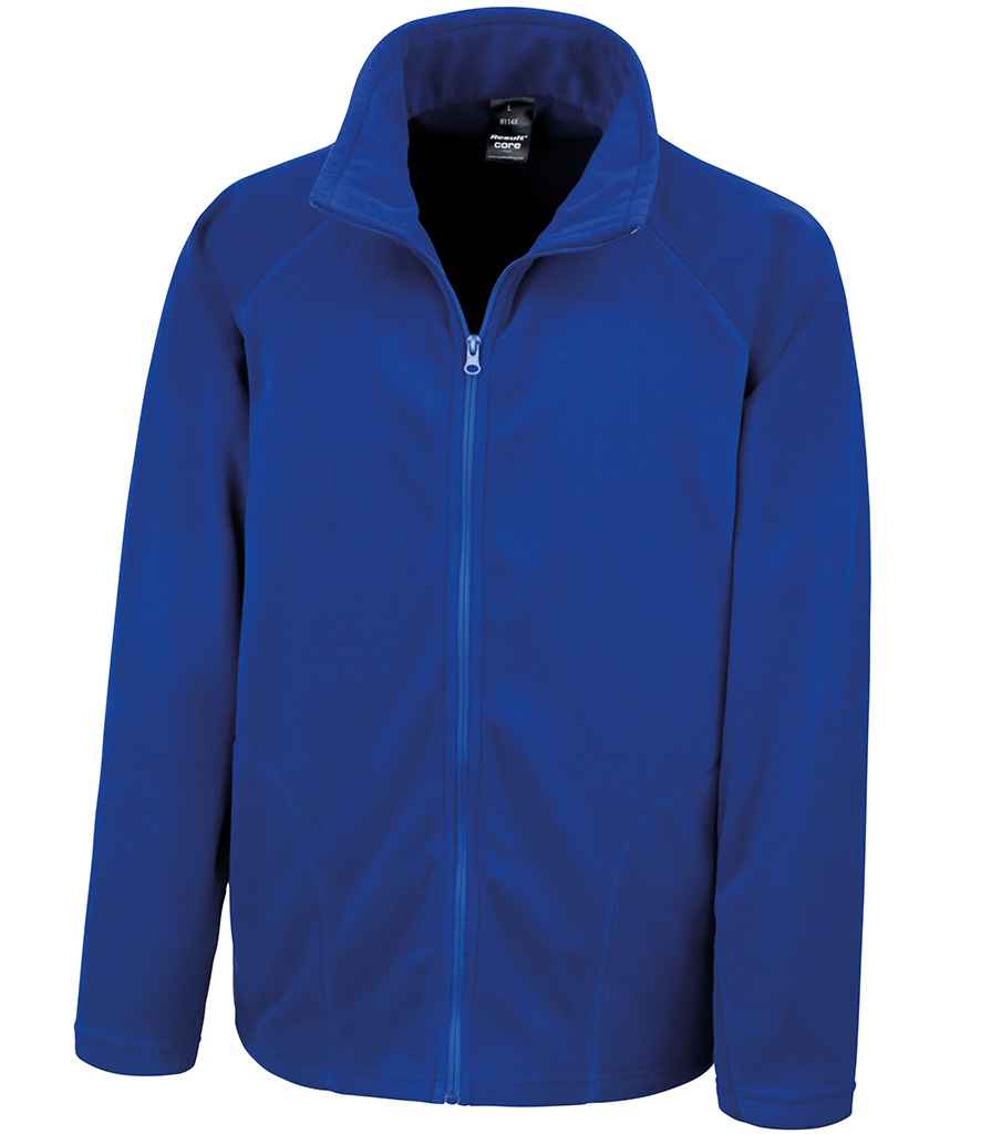 Result Core Micro Fleece Jacket in Royal Blue