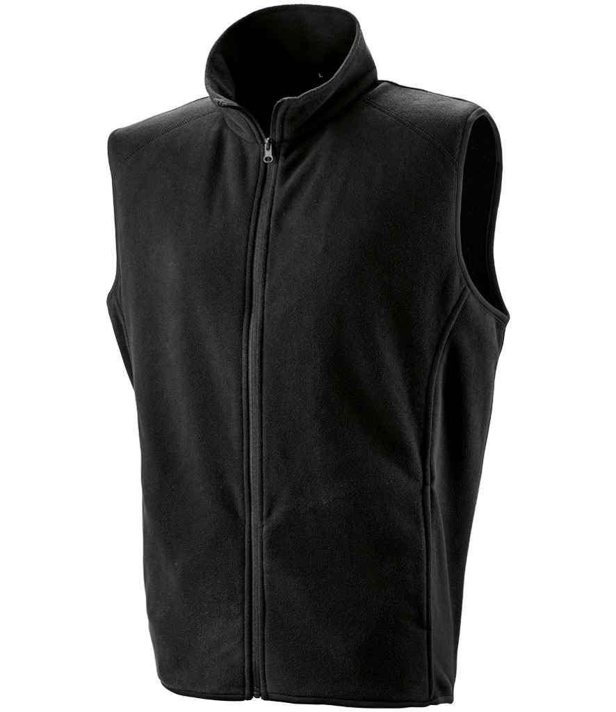 Result Core Micro Fleece Gilet in Black