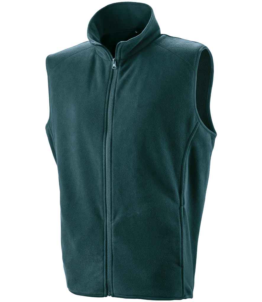 Result Core Micro Fleece Gilet in Forest Green