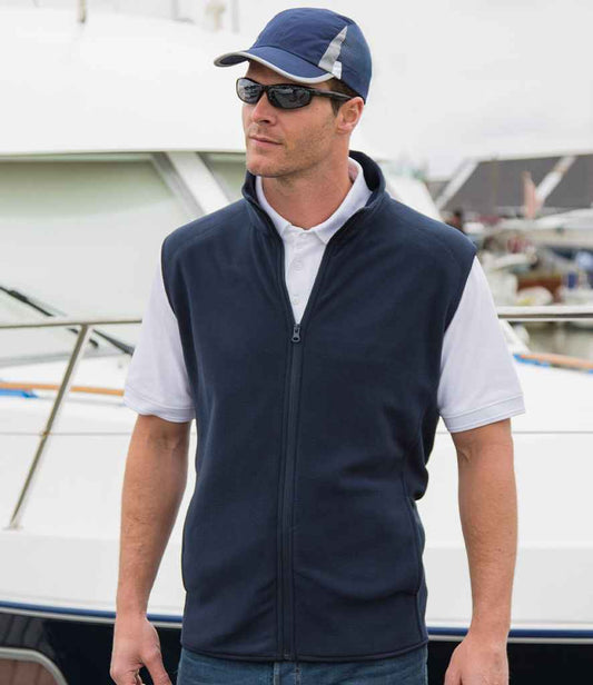 Result Core Micro Fleece Gilet - Navy