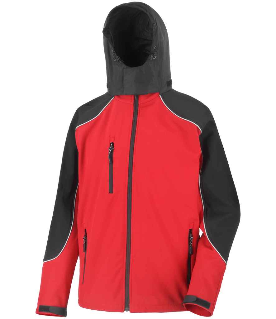 Result Work-Guard Hooded Soft Shell Jacket