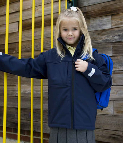Result Kids Classic Soft Shell Jacket - model image