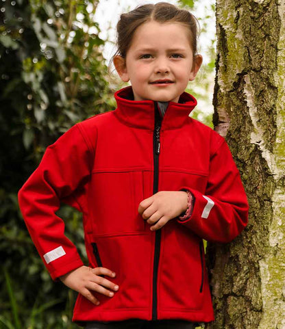 Result Kids Classic Soft Shell Jacket - model image