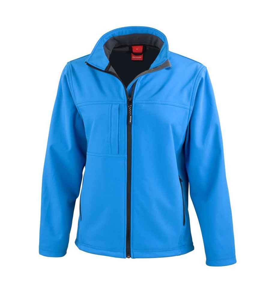 Result Ladies Classic Soft Shell Jacket in Azure