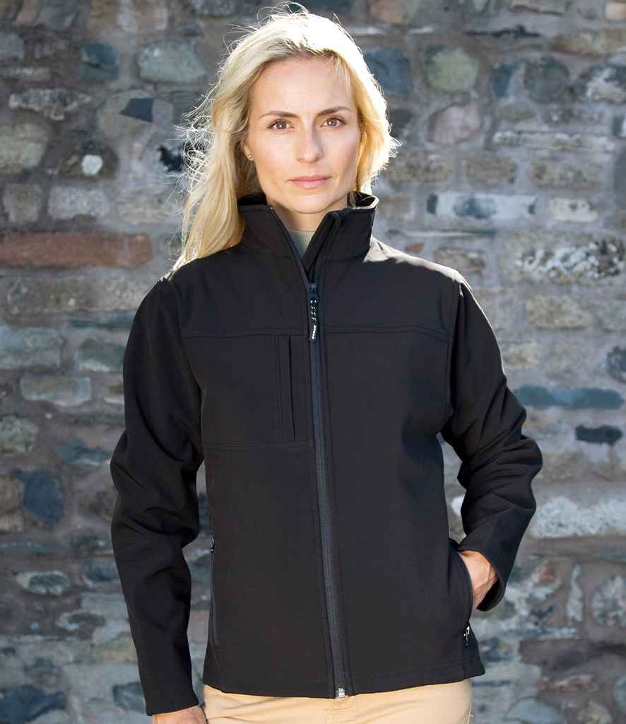 Result Ladies Classic Soft Shell Jacket - model image