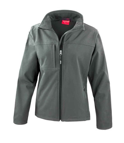 Result Ladies Classic Soft Shell Jacket in Grey
