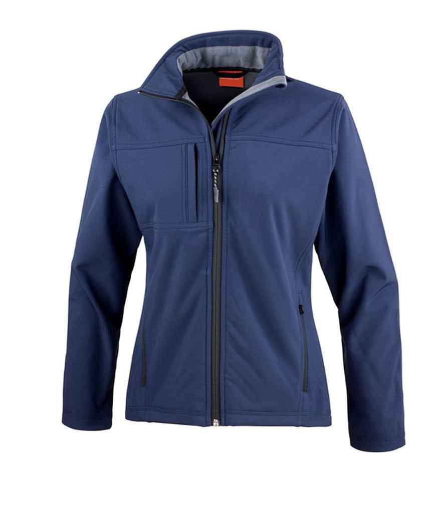 Result Ladies Classic Soft Shell Jacket in Navy