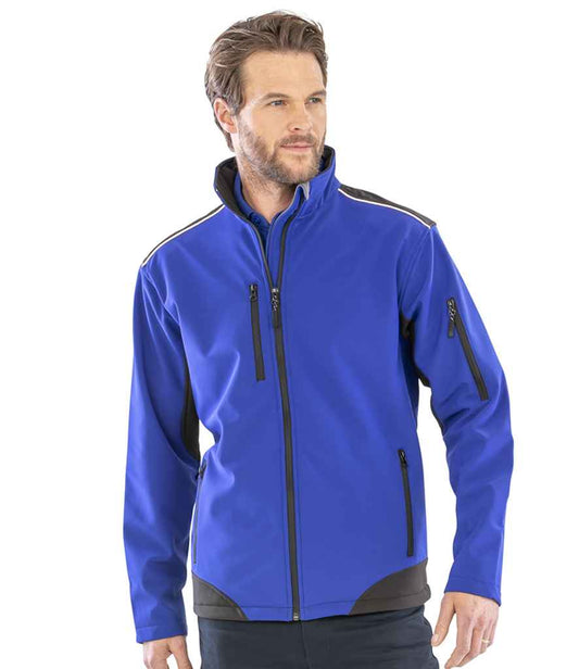 Result Work-Guard Ripstop Soft Shell Jacket - model image