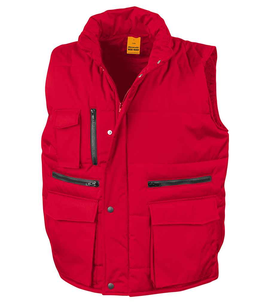 Result Work-Guard Lance Bodywarmer in Red