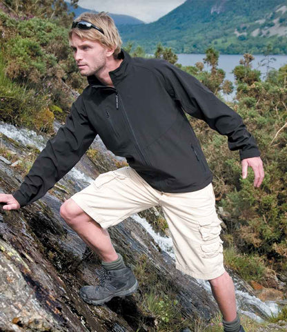 Result Base Layer Soft Shell Jacket - model image