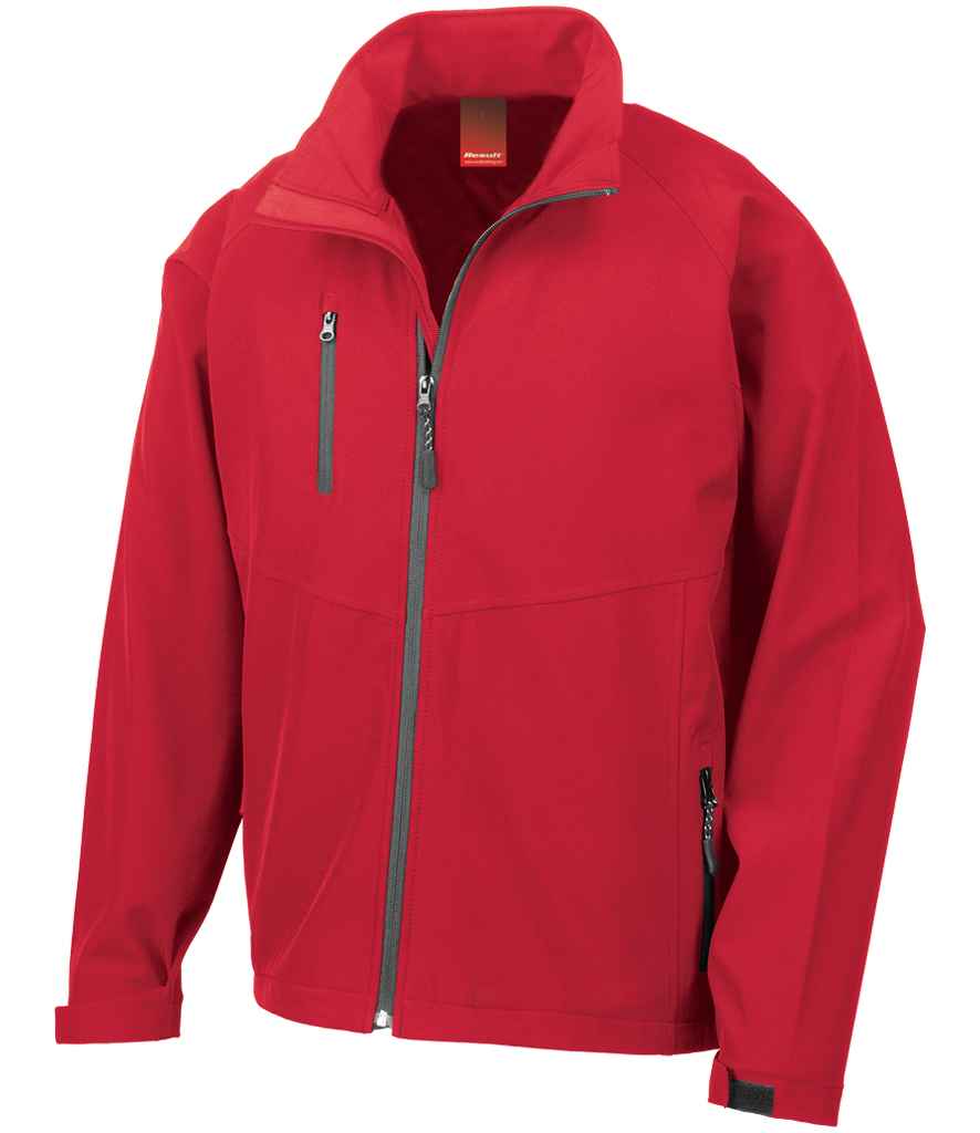 Result Base Layer Soft Shell Jacket in Red