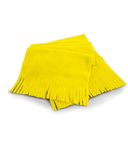 Result Polartherm™ Tassel Scarf in Yellow