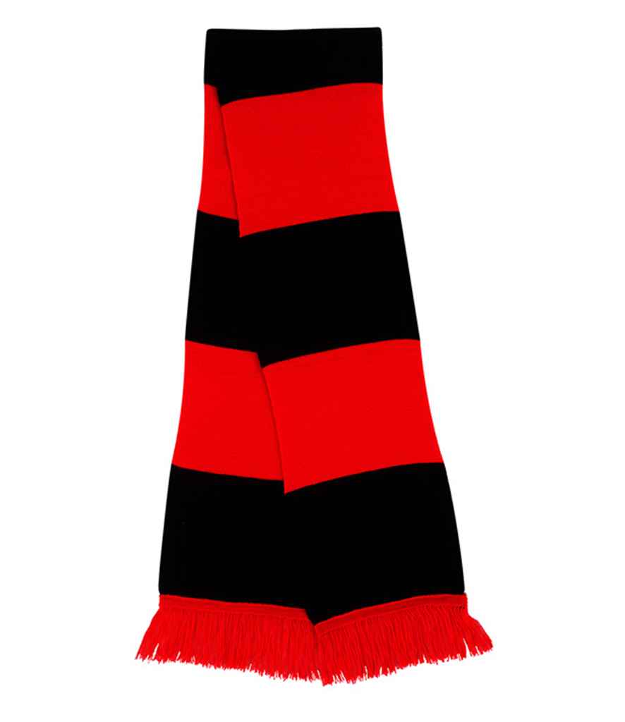 Result Team Scarf in Red/Black