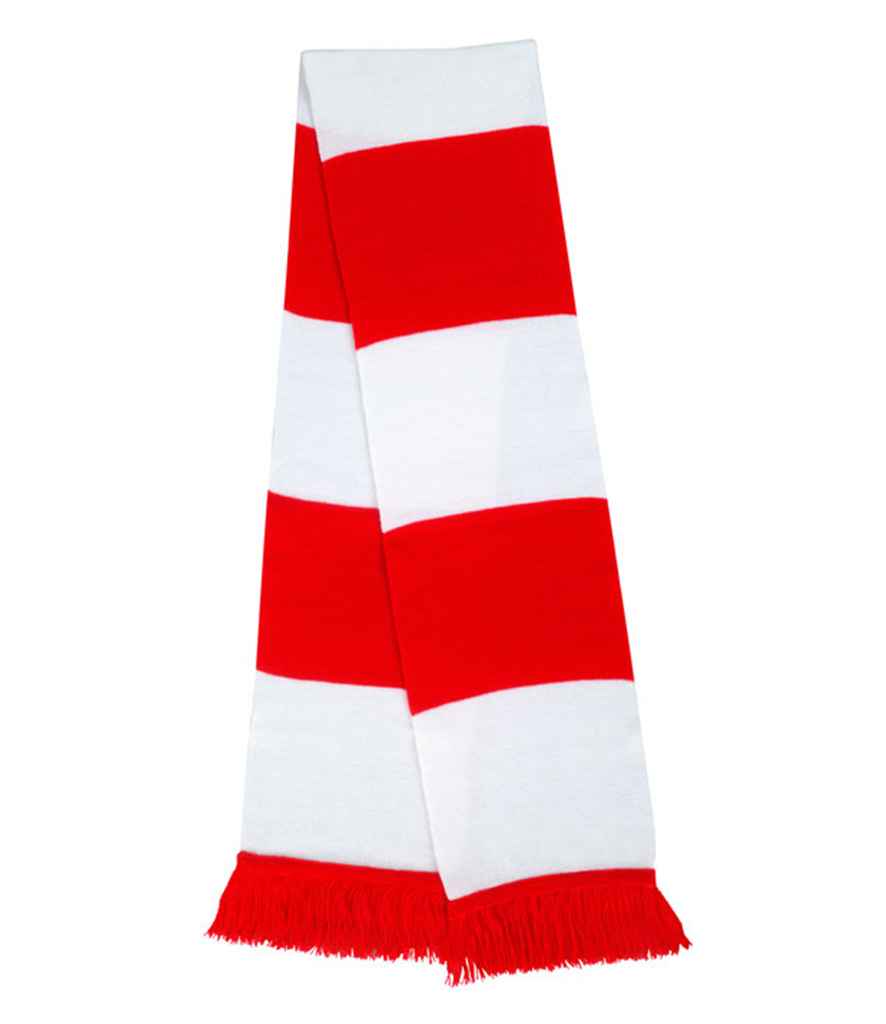 Result Team Scarf in Red/White