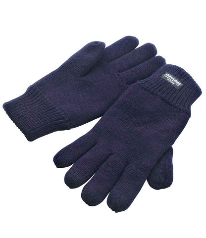 Result Classic Lined Thinsulate™ Gloves in Navy