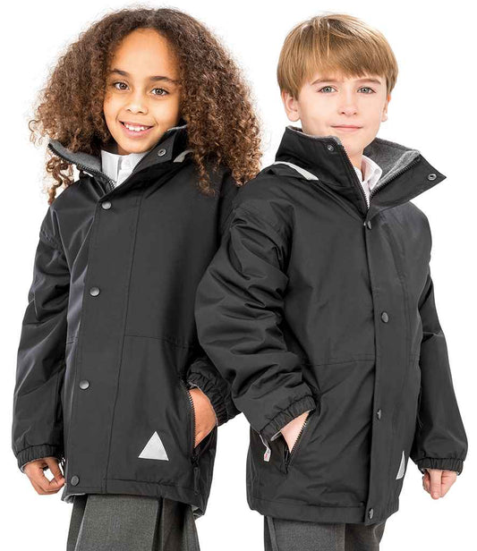 Result Kids/Youths Fleece Lined StormDri 4000 Jacket - model image