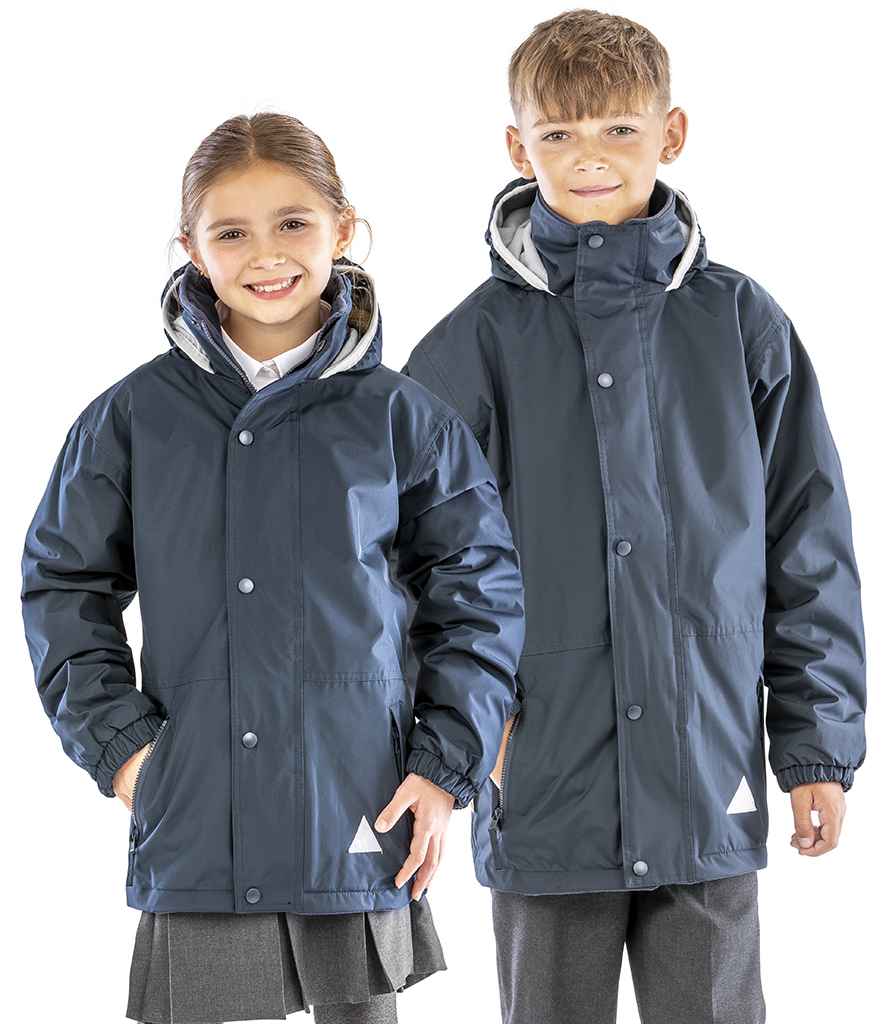Result Kids/Youths Fleece Lined StormDri 4000 Jacket - model image