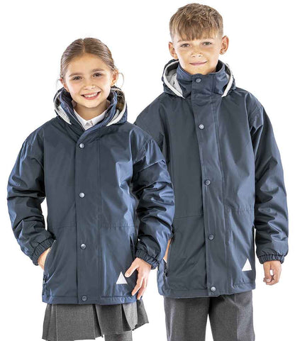 Result Kids/Youths Fleece Lined StormDri 4000 Jacket - model image
