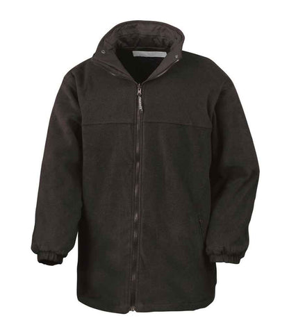 Result Fleece Lined StormDri 4000 Waterproof Jacket in Brown/Brown