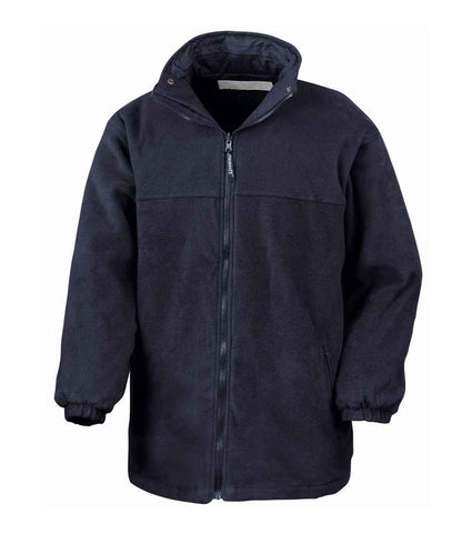 Result Fleece Lined StormDri 4000 Waterproof Jacket in Navy/Navy