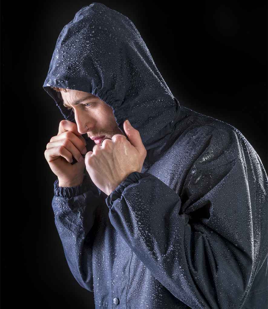Result Fleece Lined StormDri 4000 Waterproof Jacket - model image