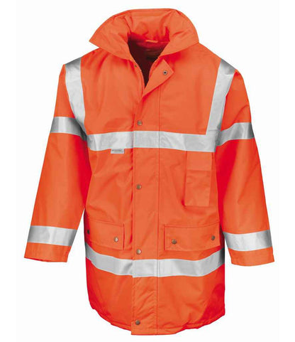 Result Safe-Guard Hi-Vis Safety Jacket in Orange
