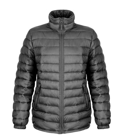 Result Urban Ladies Ice Bird Padded Jacket in Black