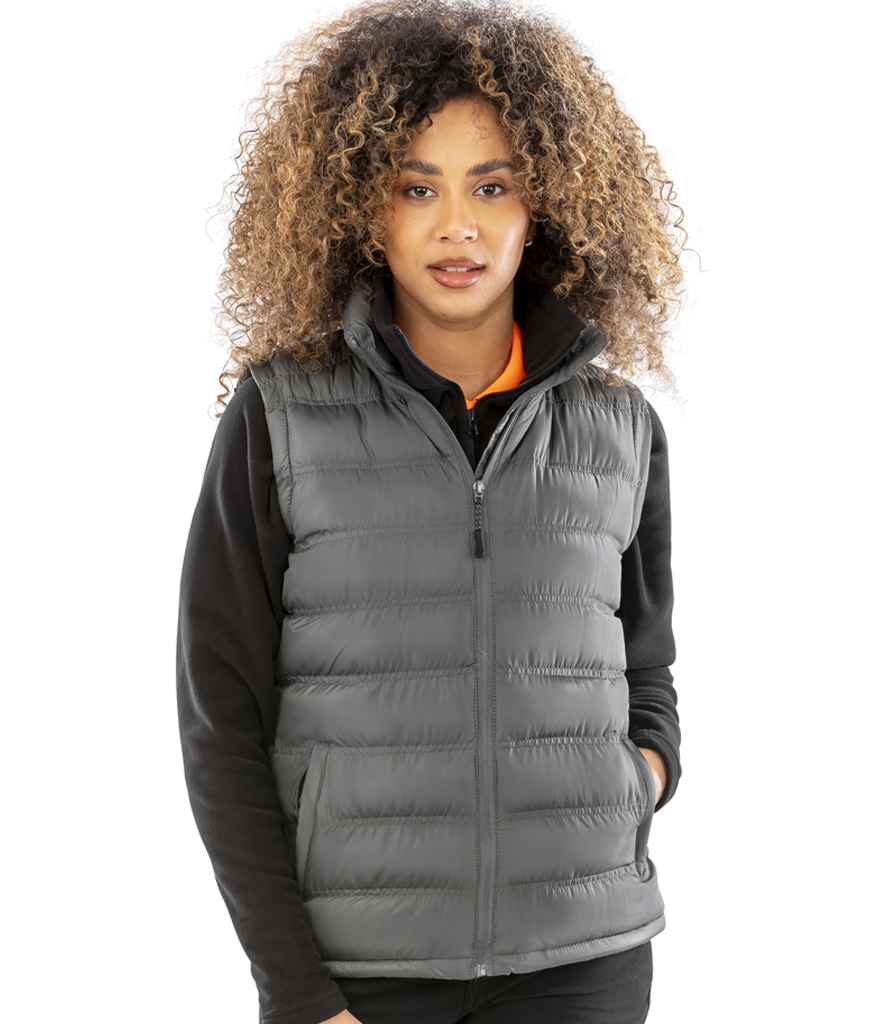 Result Urban Ladies Ice Bird Padded Gilet - model image