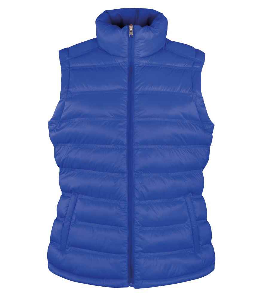 Result Urban Ladies Ice Bird Padded Gilet in Royal Blue