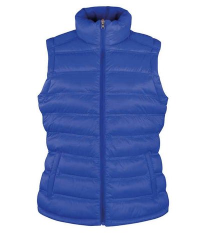 Result Urban Ladies Ice Bird Padded Gilet in Royal Blue