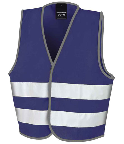 Result Core Kids Enhanced Vis Vest in Navy