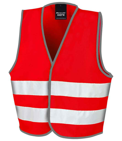Result Core Kids Enhanced Vis Vest in Red