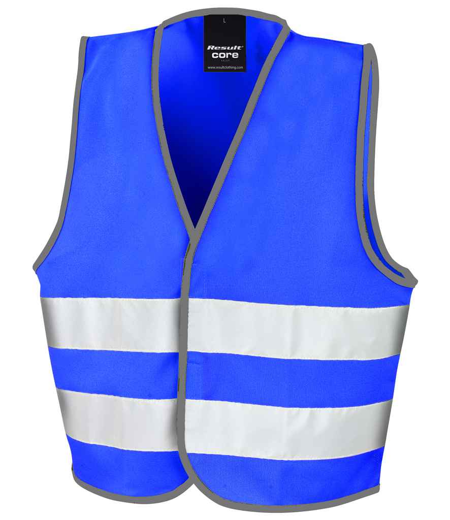 Result Core Kids Enhanced Vis Vest in Royal Blue
