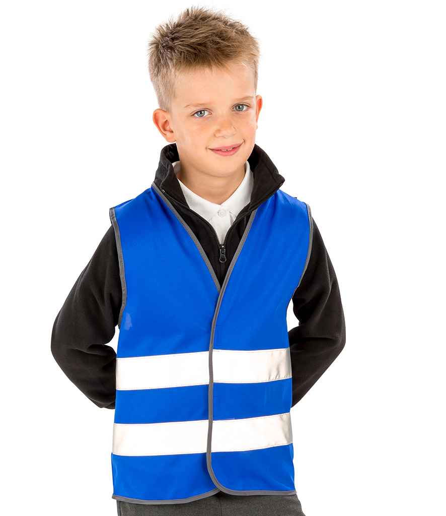 Result Core Kids Enhanced Vis Vest - model image