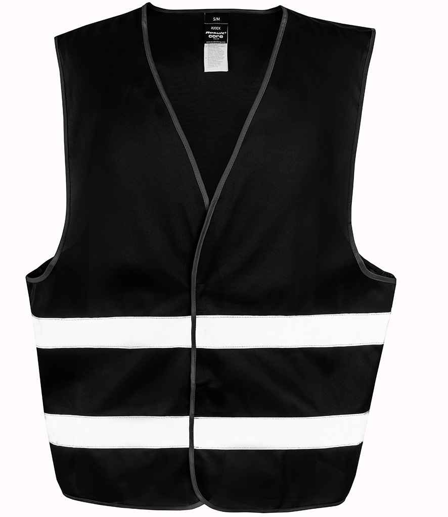 Result Core Enhanced Vis Vest in Black