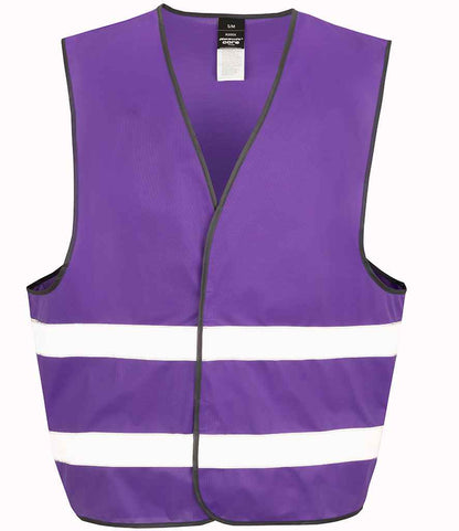 Result Core Enhanced Vis Vest in Purple