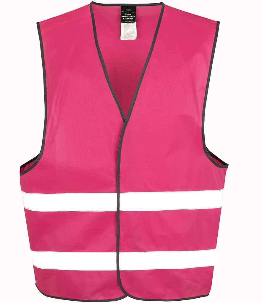 Result Core Enhanced Vis Vest in Raspberry